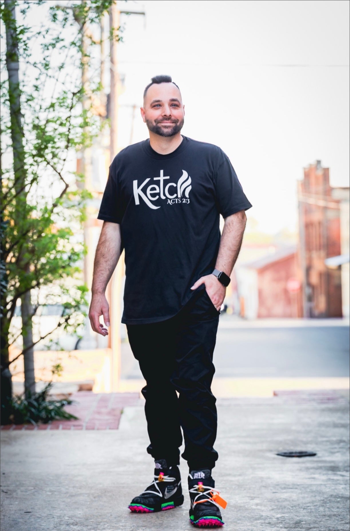 Ketch Fire Short Sleeve Tee