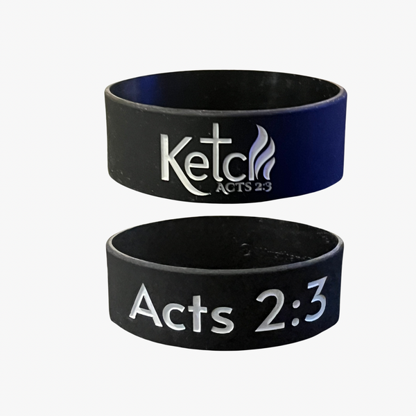 Ketch Fire Silicone Bracelet
