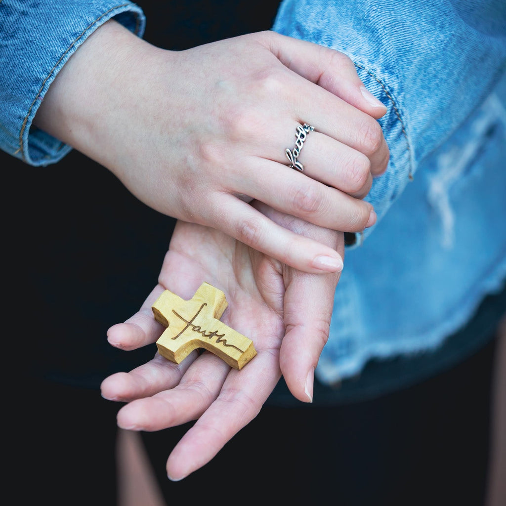 Wooden Anxiety Cross