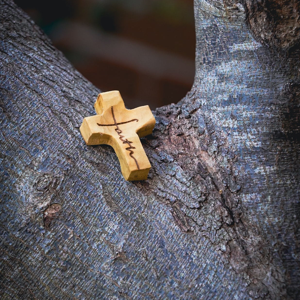 Wooden Anxiety Cross